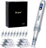 Dr.pen M7S Microneedling Pen, 2025 Dr.pens Latest Model, Anti-Wrinkles and Scars, Dr.pen Microneedling with 27Pcs Cartridges(9 Models), Professional Microneedling for Face/Body/Hair Growth, Silver