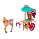 DreamWorks Spirit Untamed Miradero Festival Riding Gear Cart Playset