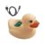 Dreambaby Duck USB Rechargeable Baby Bath Thermometer (Peach)