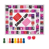 Drinking Games for Adults Board Game Set with Dice Cards