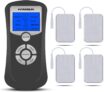Dual Channel TENS Machine for Pain Relief, TENS Unit Muscle Stimulator with 8 Modes and 4 Pads
