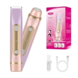Dual-Head Body Shaver for Women, Wet & Dry, IPX6 Water-Resistant