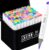 Dual Tip Alcohol Markers Set, 80 Colors Chisel & Brush Tip Alcohol-Based Art Markers for Adults & Artists in Coloring & Drawing