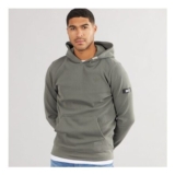 Duck and Cover Mens Hannings Hoodie Olive