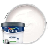 Dulux Silk Emulsion Paint – Pure Brilliant White – 10L wickes