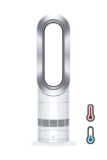 Dyson HotCool Jet Focus AM09 Fan Heater (White/Nickel)