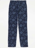 E.T. Extra Terrestrial Navy Black Lounge Bottoms , Sizes XS-XL Free C&C