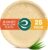 ECO SOUL Palm Leaf Plates 6(15cm) Round (25 Count) Small Bamboo Plate Eco Friendly, Biodegradable, Compostable Heavy-Duty Plate, Disposable Plates for Dinner, Party & Events