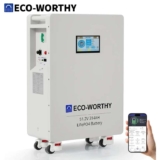 ECO-WORTHY 48V 314Ah(V1) LiFePO4 Lithium Battery, 16.1kWh With Code – Sold by ECOWORTHY UK Store