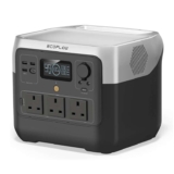 ECOFLOW Portable Power Station RIVER 2 Pro, 768Wh LiFePO4 Battery ( Camping / 70 min fast charge / 4x800W AC / 1600W X-Boost ) Ecoflow-UK