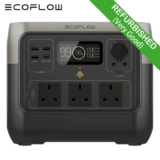 ECOFLOW Refurbished River 2 Pro 768Wh 800W Portable Power Station with code. Sold by EcoFlow Online (UK mainland)
