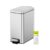 EKO Stella Slim Step Bin, 10L, Fingerprint-Resistant Stainless Steel