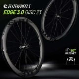 ELITEWHEELS EDGE DISC 3.0 Carbon Wheelset Ratchet System 50T Wing 20 Spoke with code – Sold By ELITEWHEELS
