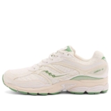 END. X Saucony Omni 9 Trainers, White & Green