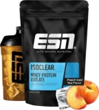 ESN ISOCLEAR Whey Isolate Protein Powder, Peach Iced Tea, 1000 g, 33 Servings, Protein Drink (at checkout) 5%: Voucher applies to S& S