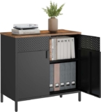 EXCLUSIVEVasagle Metal Storage Cabinet W/Code