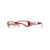 EYEBOGO Kaylee Reading Glasses for Women, Red 4.00