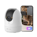 EZVIZ 4K WiFi Indoor Camera Wired, 360, Call-Button, Colour Night Vision, Two-Way Audio, Human/Pet/Sound Detction Ezviz Direct /FBA