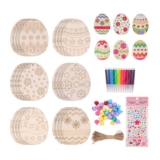 Easter Wooden Crafts Wood Ornaments Kit