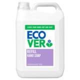 Ecover Hand Wash, Hand Soap Refill, Lavender and Aloe Vera, Dermatologically Tested, For Sensitive Skin 5L (£17.99 S&S)