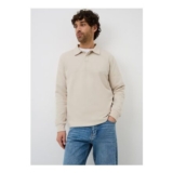 Ecru Rugby Design Sweatshirt