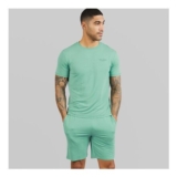 Ed Baker Mens T-Shirt and Shorts Lounge Set Mint