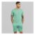 Ed Baker Mens T-Shirt and Shorts Lounge Set Mint