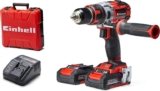 Einhell Cordless Drill Driver with 2 x Batteries and Charger 18V Power X-Change, 60Nm, Brushless 3-in-1 Combi Drill