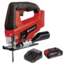 Einhell TC-JS 18/70 Li 18V Jigsaw with 1 x 2.5Ah Battery & Charger