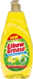 Elbow Grease Washing Up Liquid Power Degreaser – Soap for Hand Washing Dishes, Pots, Pans & Glasses (Lemon, 600ml)