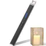 Electric Flameless Arc Lighter USB-C Rechargeable With Charging Cable – Safety Lock & Auto Cut-off, Sold by Lcfun – FBA