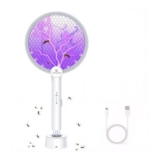 Electric Fly Swatter Zapper, 4000V USB-C, 3 Layer Mesh