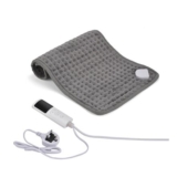 Electric Heat Pad 30x60cm, 9 Settings, Automatic-Off, Detachable Controller
