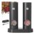 Electric Salt and Pepper Grinder Set with Base