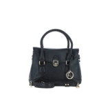 Elegant Leather Handbag with Detachable Crossbody Strap