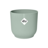 Elho Vibes Fold round Mini Flower Pot 7xH6.5 Cm Green