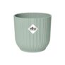 Elho Vibes Fold round Mini Flower Pot 7xH6.5 Cm Green