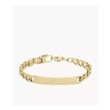 Ellis Gold-Tone Stainless Steel Chain Bracelet