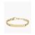 Ellis Gold-Tone Stainless Steel Chain Bracelet