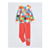 Elmer Red Checked Long Sleeve Pyjamas