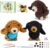 ElysiumEq Crochet Kits for Beginners Adults, Beginners Crochet Kit, Crochet Gifts, Crochet Starter Kit, amigurumi Crochet Kit, 3 PCS Sausage Dog Crochet Set with Step-by-Step Video Tutorials