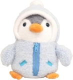 Embhlitfe Penguin Plush,25cm Blue Plush Penguin Stuffed Animal Penguins Plush Doll,Cartoon Penguins for Adults Christmas Birthday Gifts (Blue)