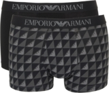 Emporio Armani Mens 2-pack Trunk Trunks
