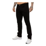 Enzo Straight Leg Stretch Denim Jeans