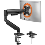ErGear Single Monitor Arm, Fully Adjustable for 1334 Inch Screens, VESA Mount, Holds 9kg, Sold by BSQ Technology EU FBA – Prime Only