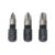 Erbauer 1/4 Hex Shank Mixed Diamond Impact Screwdriver Bits 3 Pieces (7581V) (Free C&C)
