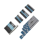 Erbauer Multi-Material Drill Bits 35 Piece Set (583PH) (Free C&C)