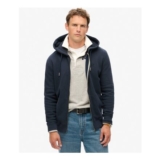 Essential Logo Zip Hoodie-Small