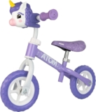 Evo ATOM Childrens 8 Balance Bike My First Toddler Bicycle Lightweight Kids Walking Toy Adjustable Handle & Seat Height Training Ride-On for Ages 2