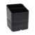 Exacompta ECOBlack Pen-Cube Pen Pot, 2 Sections, 747493mm, Black